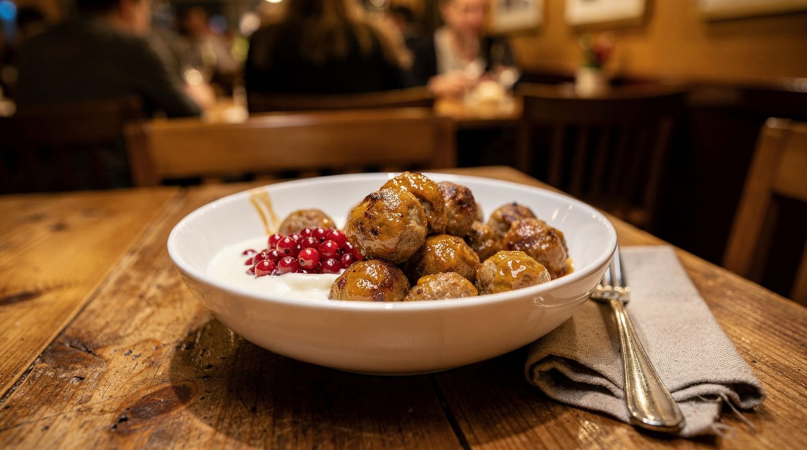 Swedish meatballs — where locals actually eat them — Not Ikea, not the tourist restaurants on Västerlånggatan. We tracked down where 