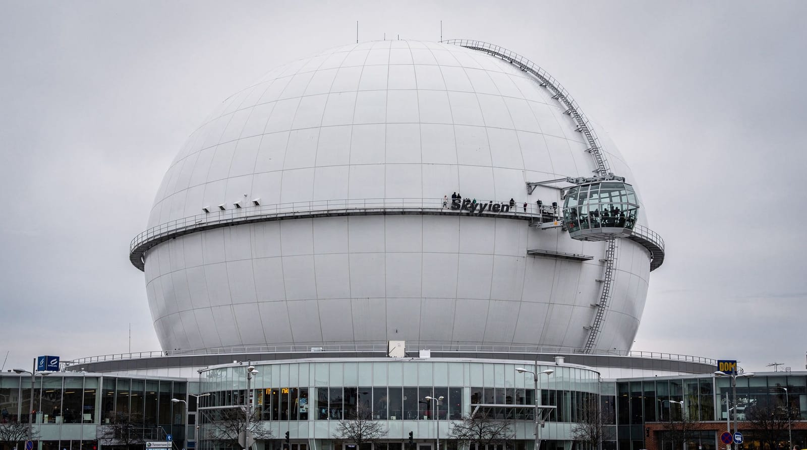 Ericsson Globe and SkyView: Stockholm from the top of the sphere, Scotland