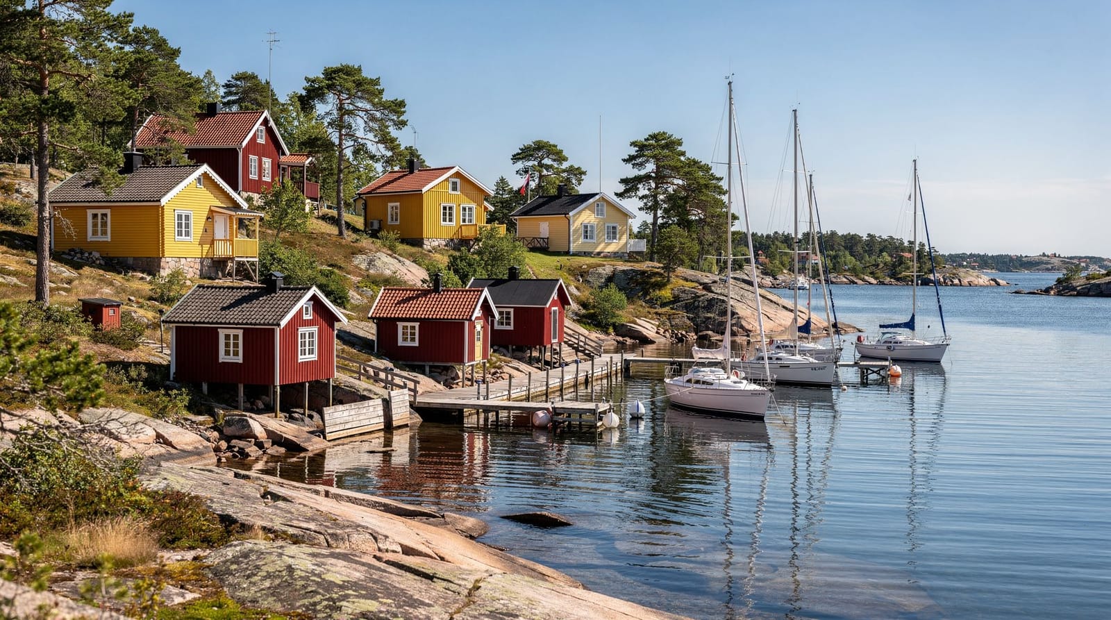 Sandhamn: Sweden's sailing hub at the outer archipelago, Scotland