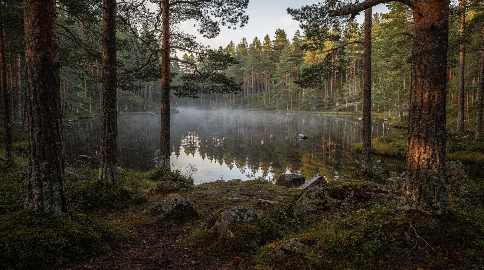 Stockholm: sunset hike in Tyresta National Park with meal