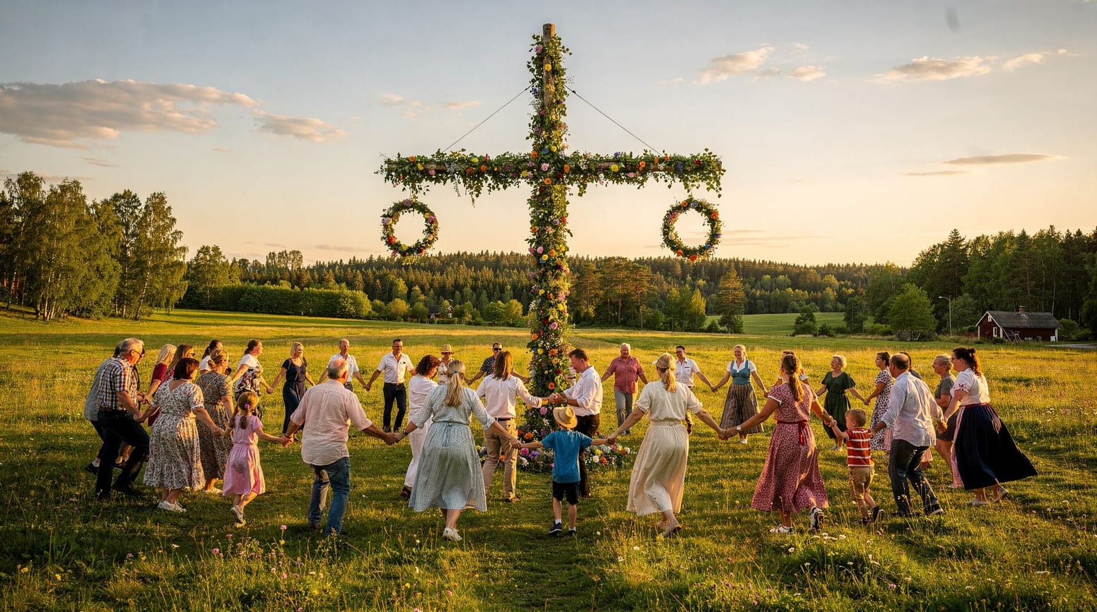Seasonal guides — Midsummer, Lucia, white nights, dark season — the Swedish calendar that matters